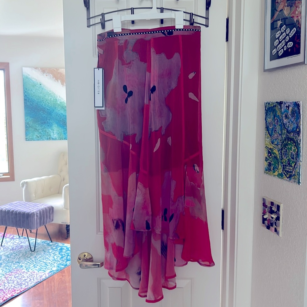NWT- Religion (UK Boutique) boho skirt size 12UK  Size 8US
